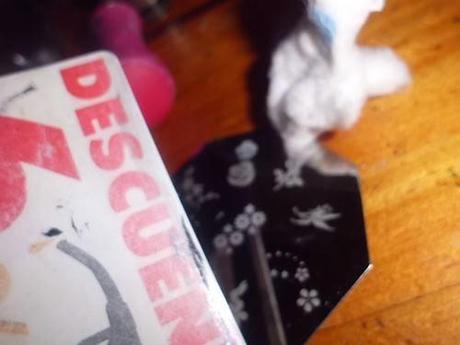 Manicuras Azules plaquita de estampacion