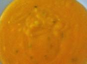 Crema zanahorias patata queso