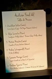 AUDICIÓN FINAL DE MUSICA