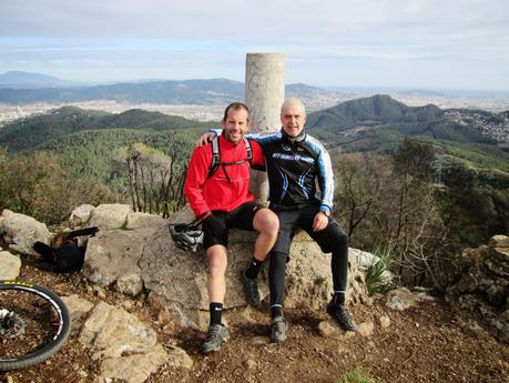 Gavá - Begues - Puig Vicenç (Vallirana) - Sant Climent - Gavá 05/01/2014