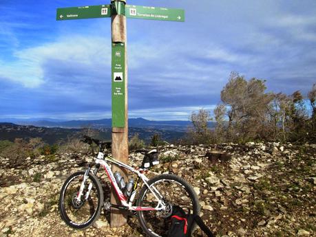 Gavá - Begues - Puig Vicenç (Vallirana) - Sant Climent - Gavá 05/01/2014