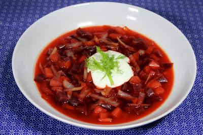 Borscht, sopa de remolacha