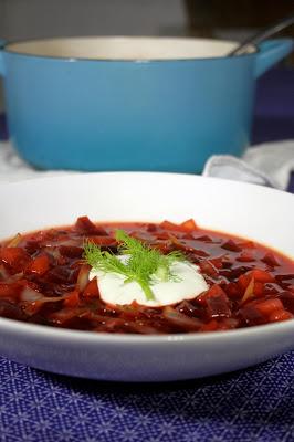 Borscht, sopa de remolacha