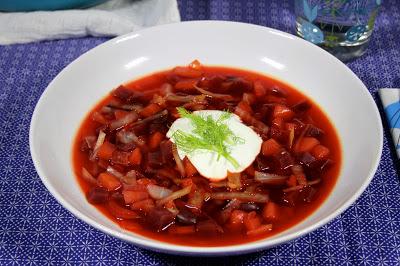 Borscht, sopa de remolacha