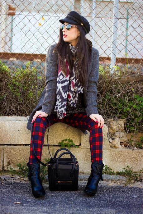 Mix Prints With Tartán