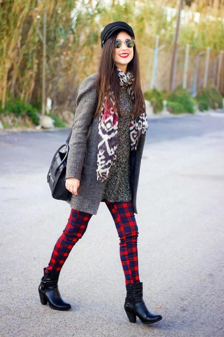 Mix Prints With Tartán