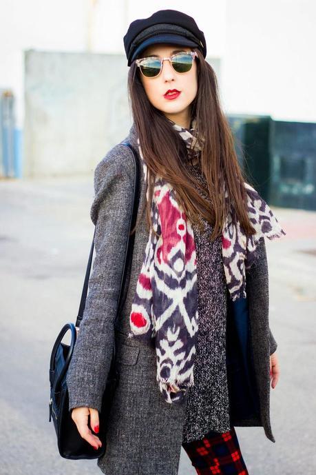 Mix Prints With Tartán