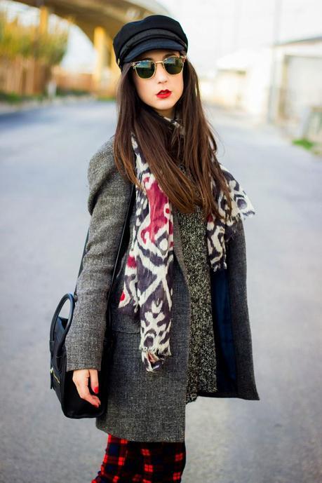 Mix Prints With Tartán