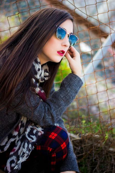 Mix Prints With Tartán