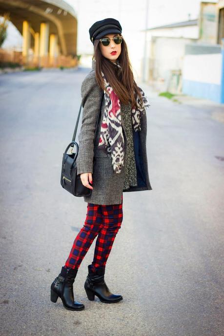 Mix Prints With Tartán