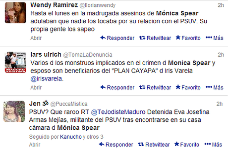 Asesino de Mónica Spear es del PSUV