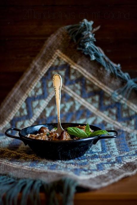 Pavo al estilo hindú con Garam Masala