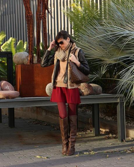 Entre granates y marrones Entre granates y marrones