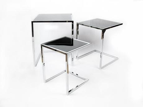 ¡Decorar con mesas nido! mesa nido