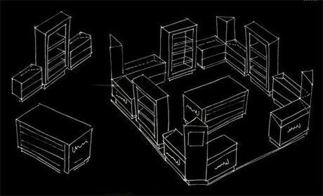 A-cero presenta el montaje y la apertura de dos nuevos espacios comerciales diseñados para Cruciani en Barcelona
