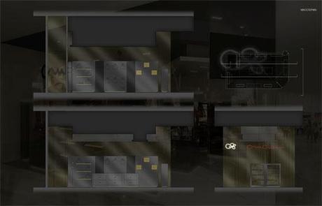 A-cero presenta el montaje y la apertura de dos nuevos espacios comerciales diseñados para Cruciani en Barcelona