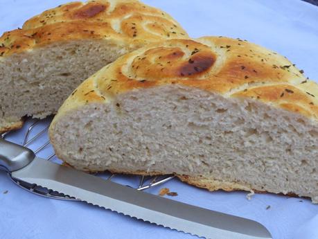 Pan de ajo y orégano olla GM