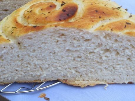 Pan de ajo y orégano olla GM