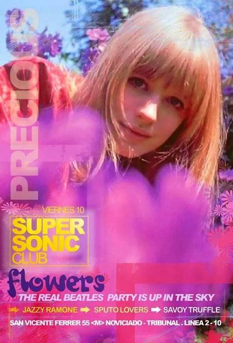 Pinchada temática dedicada a The Beatles en SupersonicMadriz BritpopBar.