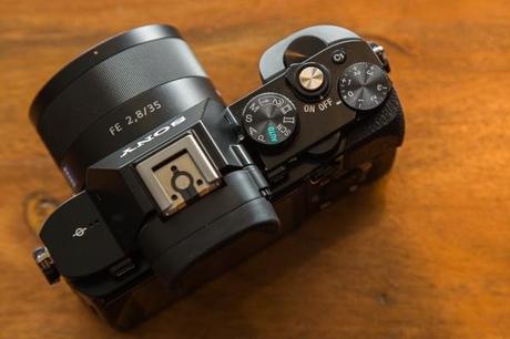 Sony A7 arriba