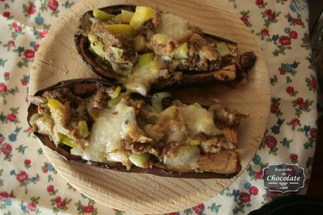 Berenjenas Rellenas de Calabacín