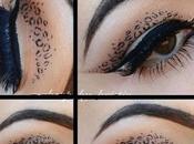 Maquillaje animal print leopardo ojos