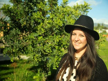 Polka Dots, black and burgundy