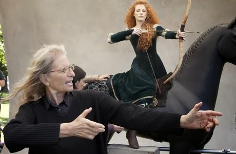 Jessica Chastain, Merida, Valiente, Annie Leibovitz