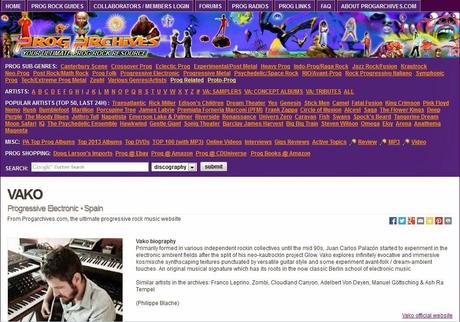 PROGARCHIVES INCLUYE EN SU BASE DE DATOS A VAKO