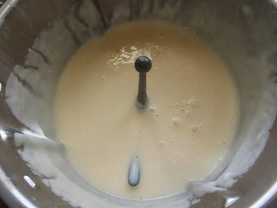 Natillas de chocolate blanco