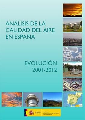 Análisis de la Calidad del Aire en España: Evolución 2001-2012