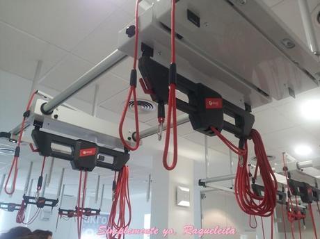 Probando Redcord en Akro Center Madrid