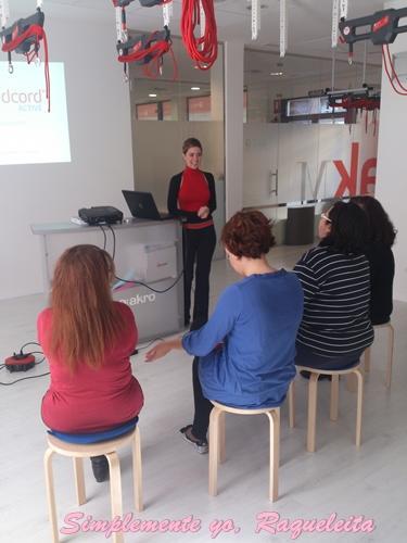 Probando Redcord en Akro Center Madrid