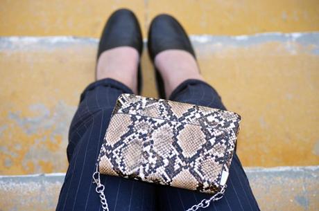 Outfit | Pinstripe trousers