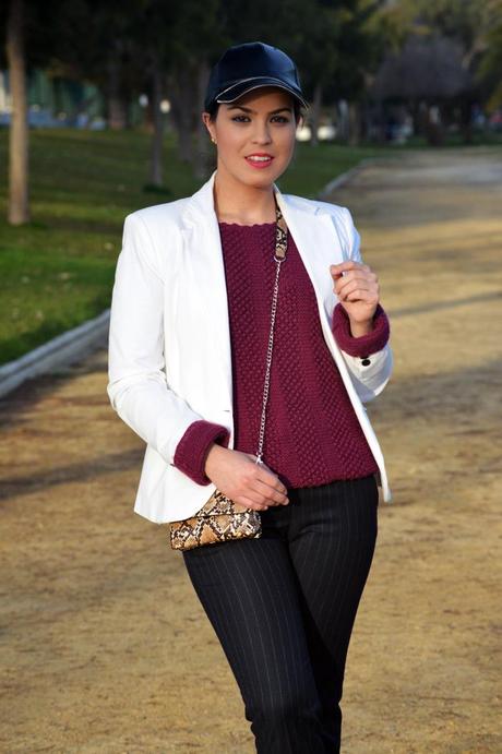 Outfit | Pinstripe trousers