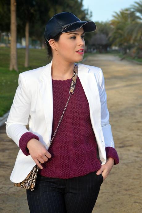 Outfit | Pinstripe trousers