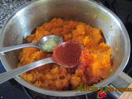 CALABAZA CON ALMEJAS