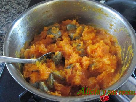 CALABAZA CON ALMEJAS