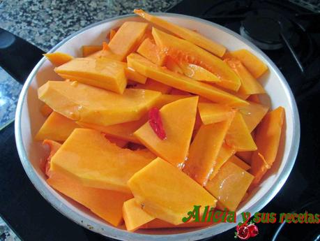 CALABAZA CON ALMEJAS