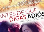 Reseña Antes digas adiós, Victoria Vílchez