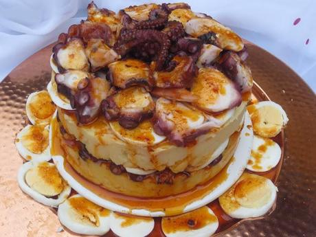 Tarta de pulpo