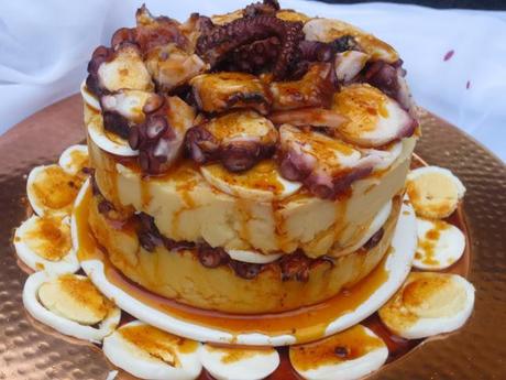 Tarta de pulpo Ana Sevilla