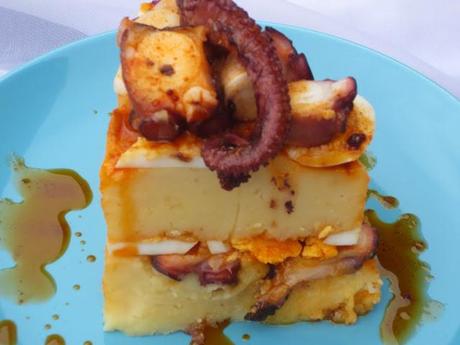 Tarta de pulpo