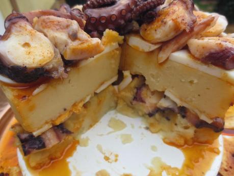 Tarta de pulpo