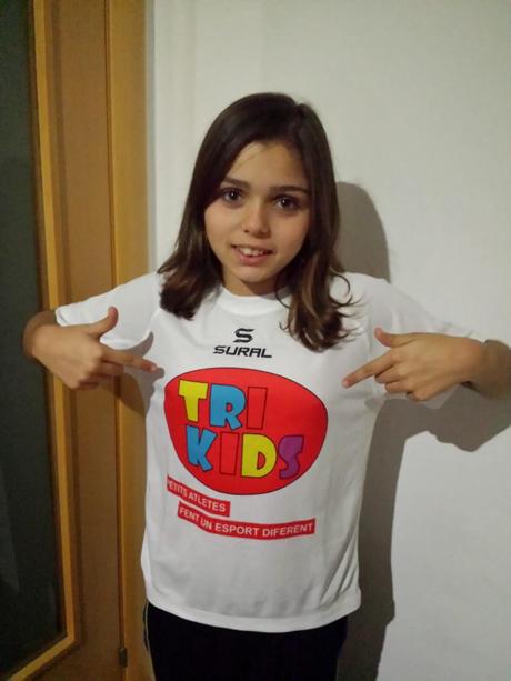 Entreno de natación con los Tri Kids