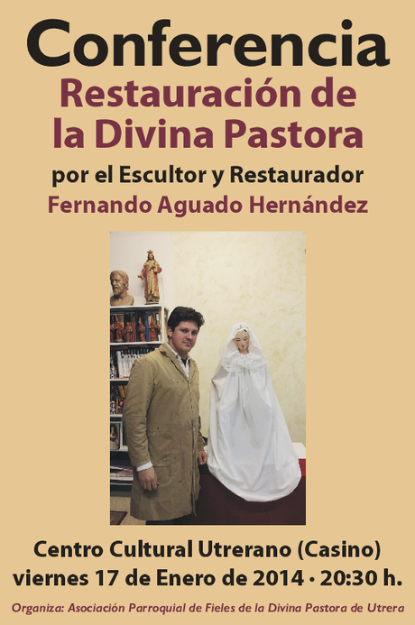 Conferencia sobre la restauración de la Divina Pastora en Utrera