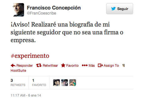 El resultado del experimento: ¿Escribimos nuestra autobiografía?