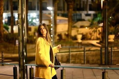Yellow at night
