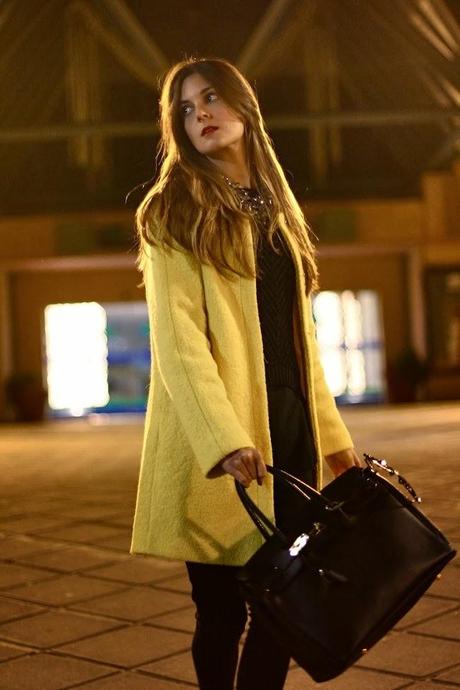 Yellow at night