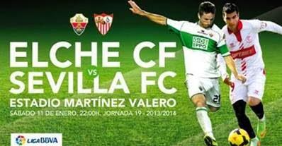 Elche CF(1-1)Sevilla FC, Tostón y vuelta nueva.